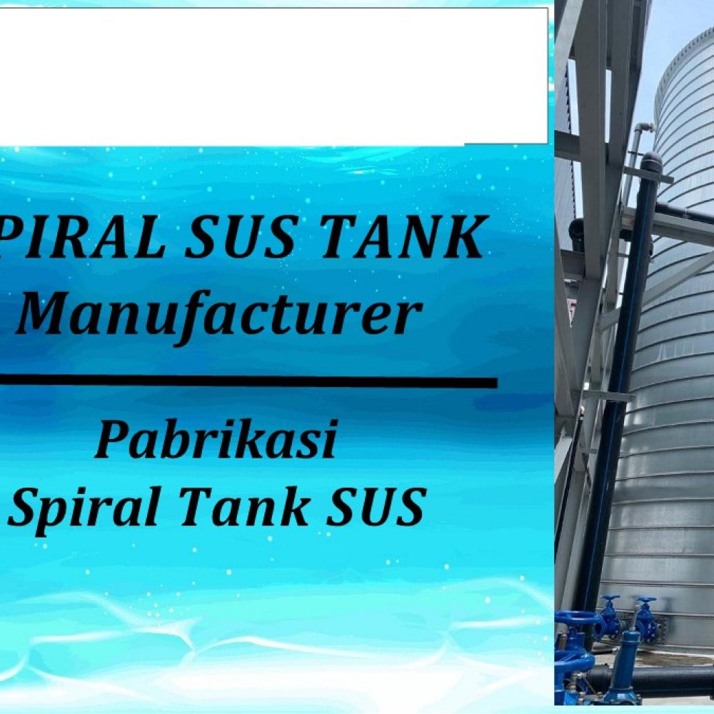 Spiral SUS Tank Stainless Steel